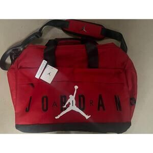 Air Jordan Large Duffle Gym Bag Red 81L